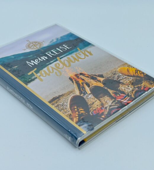 Reisetagebuch mit Sammeltasche