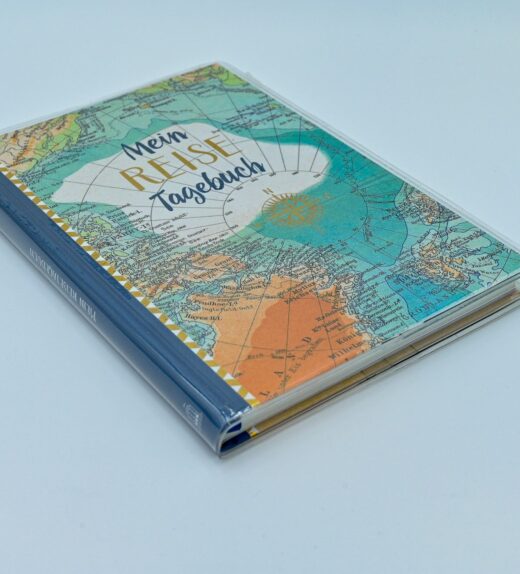 Reisetagebuch mit Sammeltasche